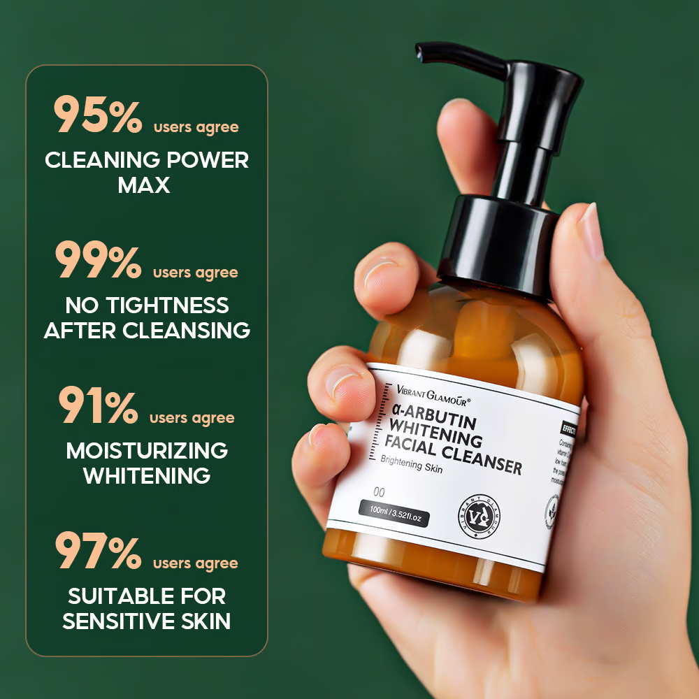 Arbutin whitening cleanser deep cleansingwhitening