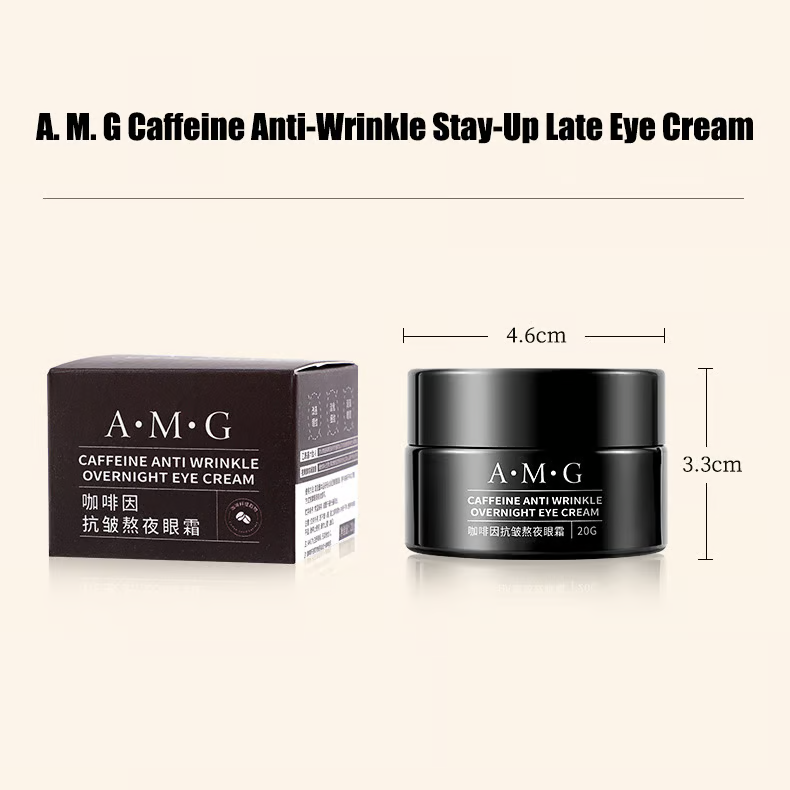 New A. M. G Caffeine Anti-Wrinkle Stay-Up Late Eye Cream