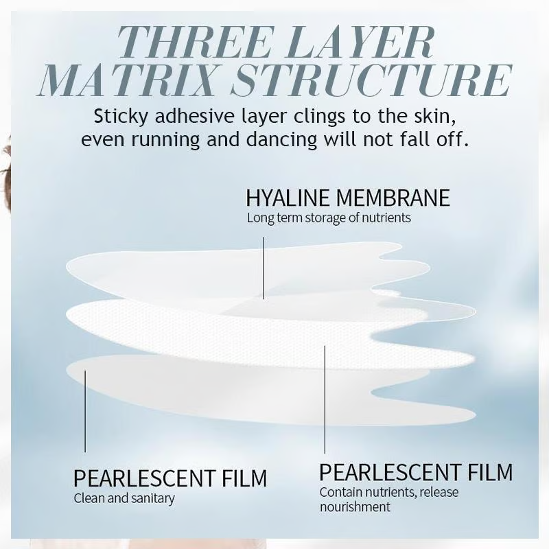 5Pairs Face Nutrition Wrinkle Removal Lift Sticker